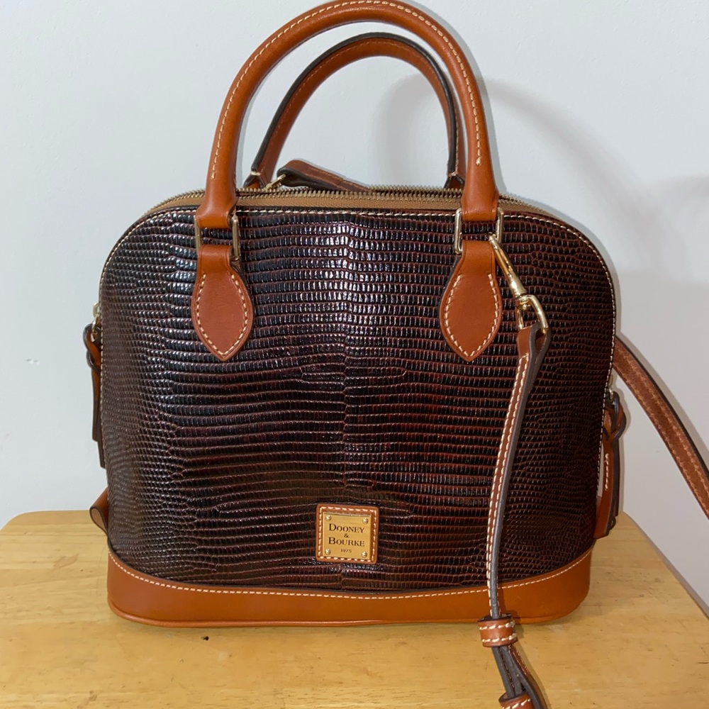 Dooney and Bourke Zip Zip Satchel